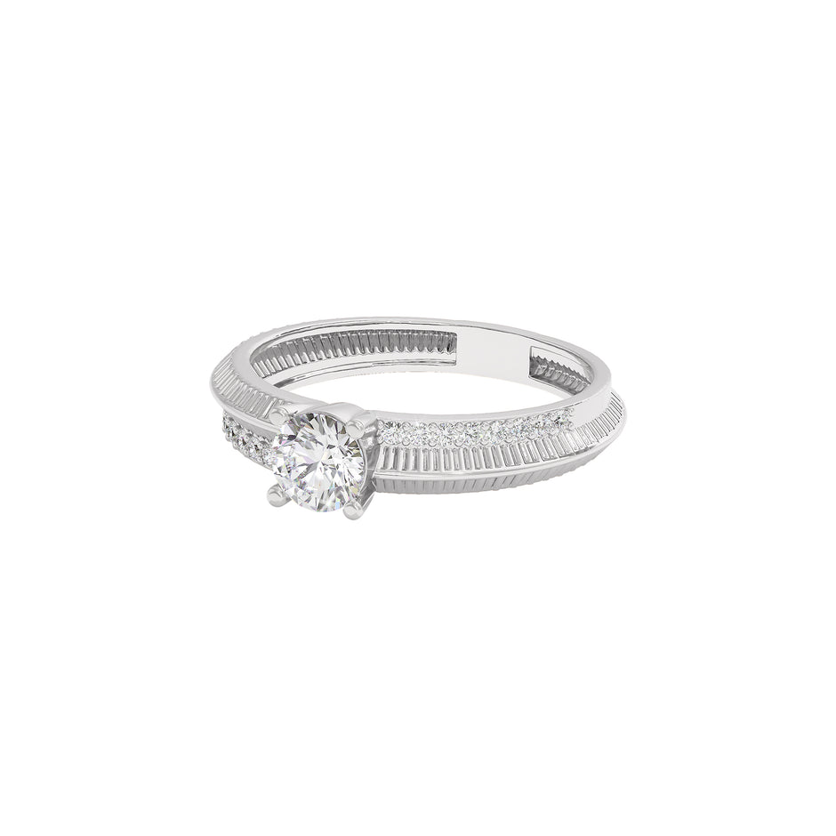 Kerin Two Tone Diamond Ring