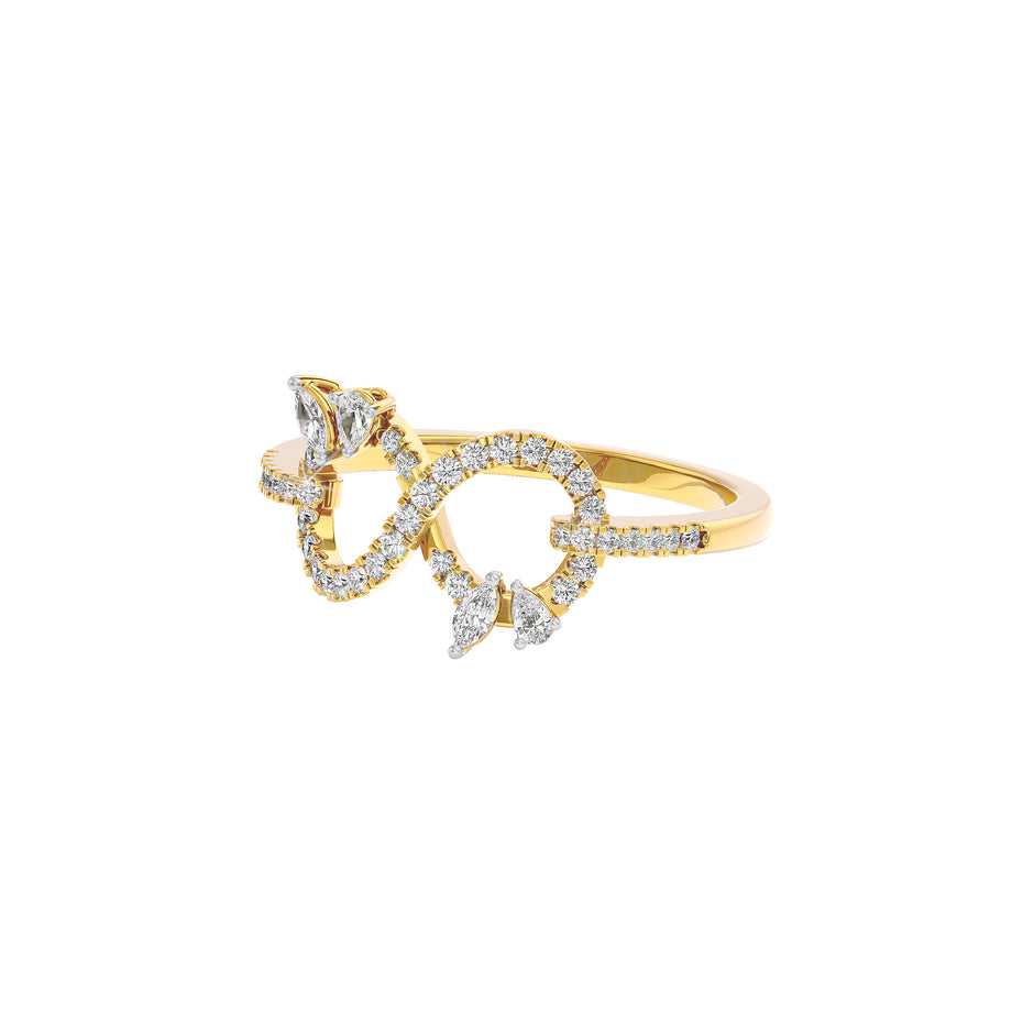 Leda Diamond Ring