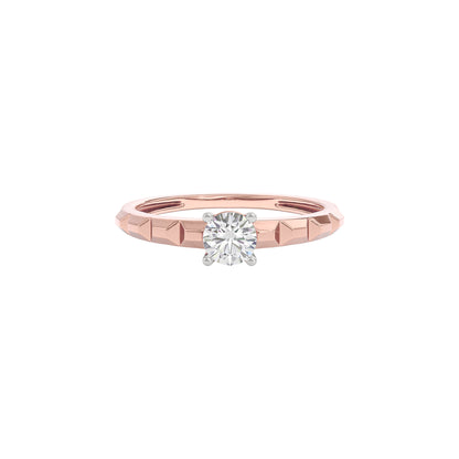 Alina Diamond Solitaire Ring