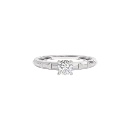 Alina Diamond Solitaire Ring