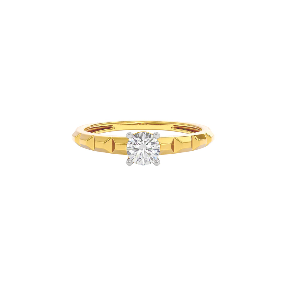 Alina Diamond Solitaire Ring