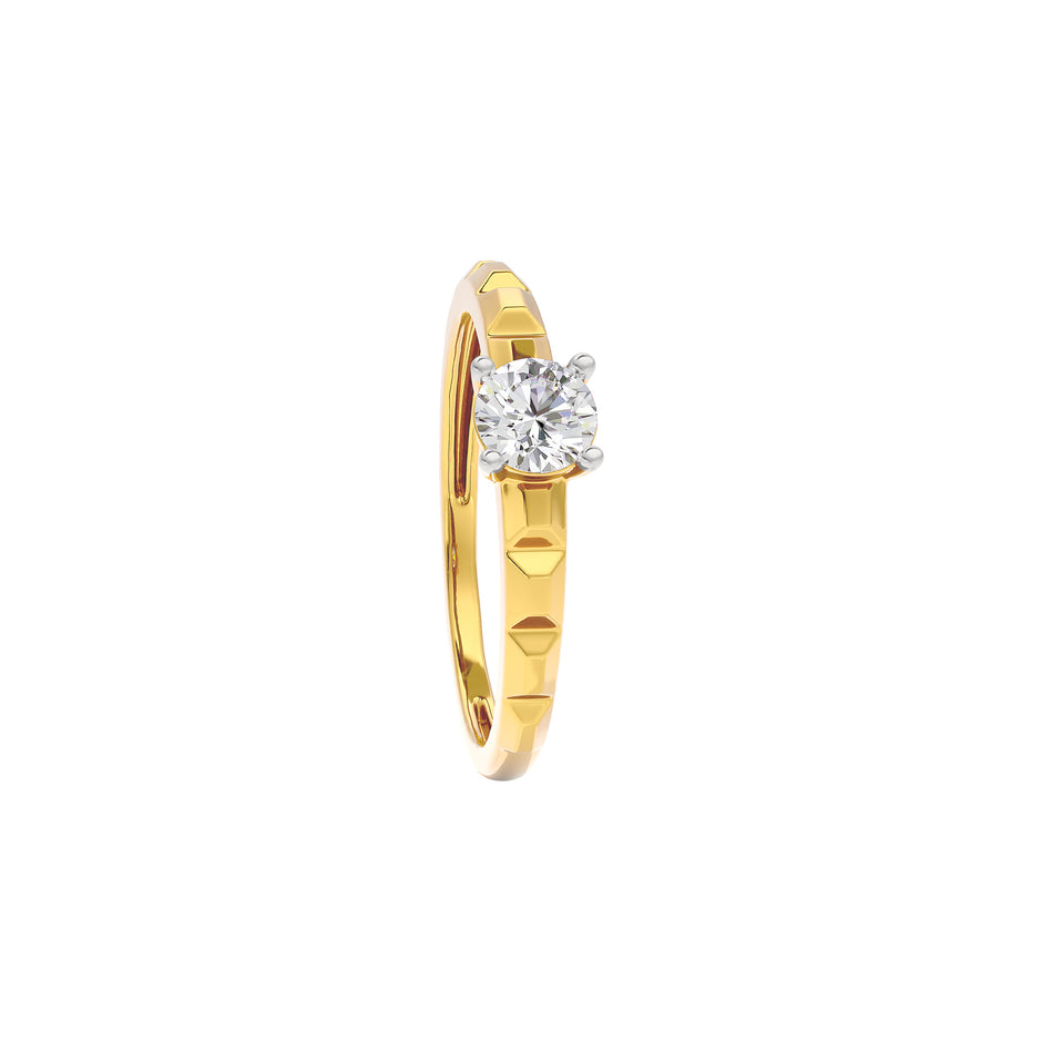 Alina Diamond Solitaire Ring