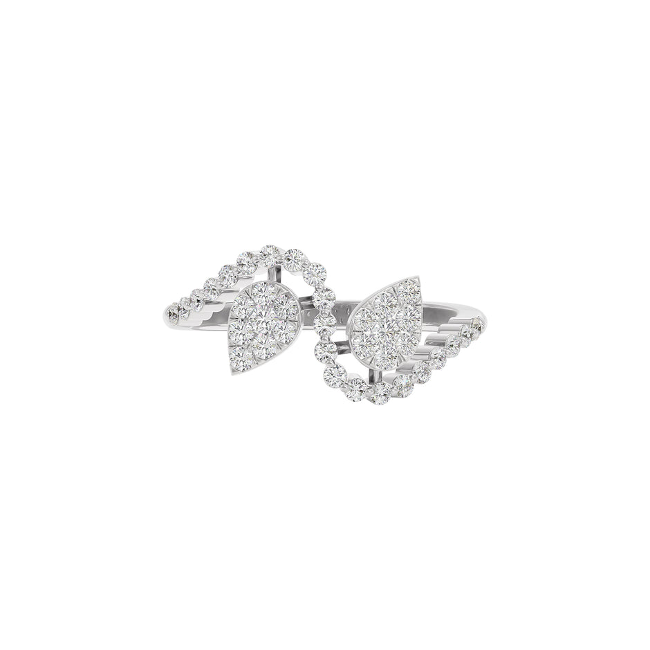 Verena Two Tone Diamond Ring