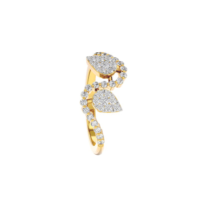 Verena Two Tone Diamond Ring