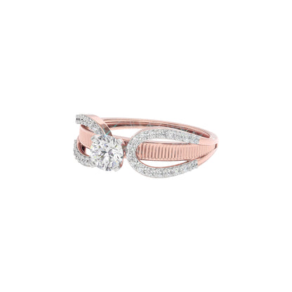 Eos Diamond Solitaire Ring