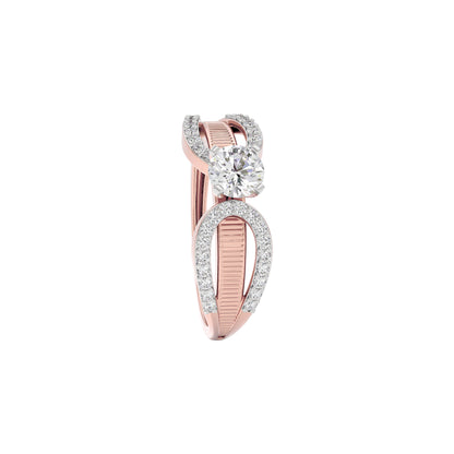 Eos Diamond Solitaire Ring