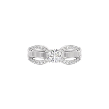 Eos Diamond Solitaire Ring