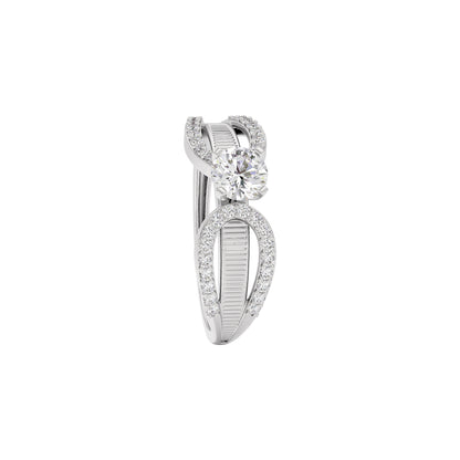 Eos Diamond Solitaire Ring