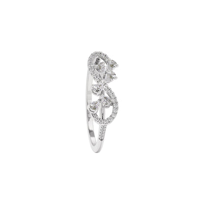 Elara Two Tone Diamond Ring
