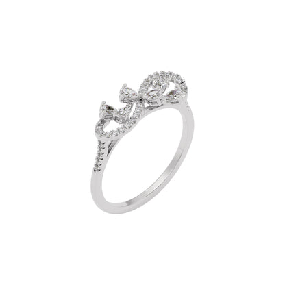 Elara Two Tone Diamond Ring