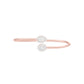 Modern Line Diamond Flexi Bracelet 18 KT / Rose Gold