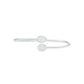 Modern Line Diamond Flexi Bracelet 18 KT / White Gold