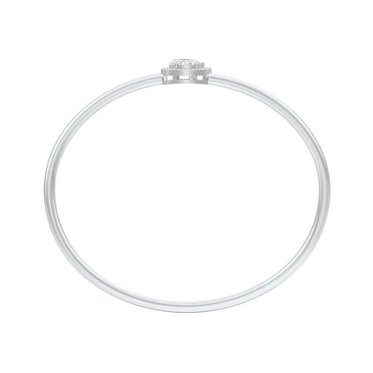 Modern Line Diamond Flexi Bracelet 18 KT / White Gold