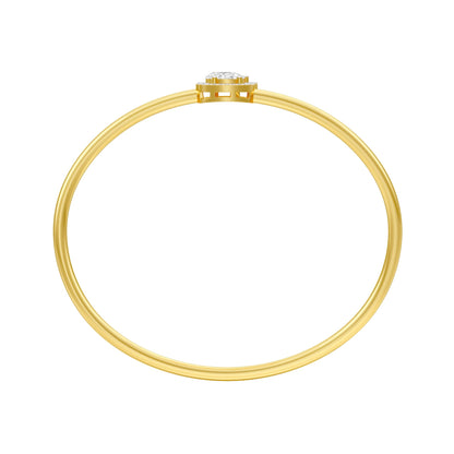 Modern Line Diamond Flexi Bracelet 18 KT / Yellow Gold