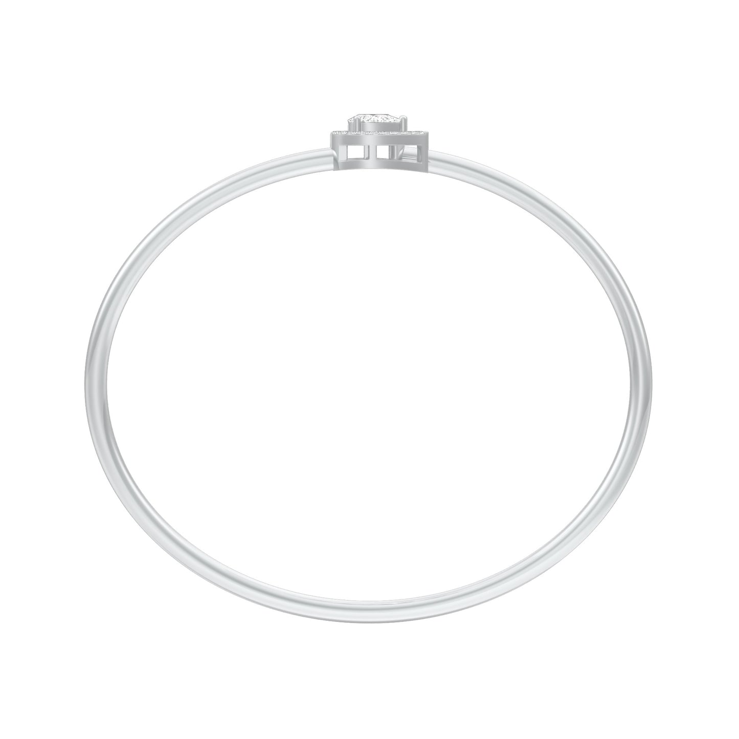 KI-BG00003-030 18 KT / White Gold