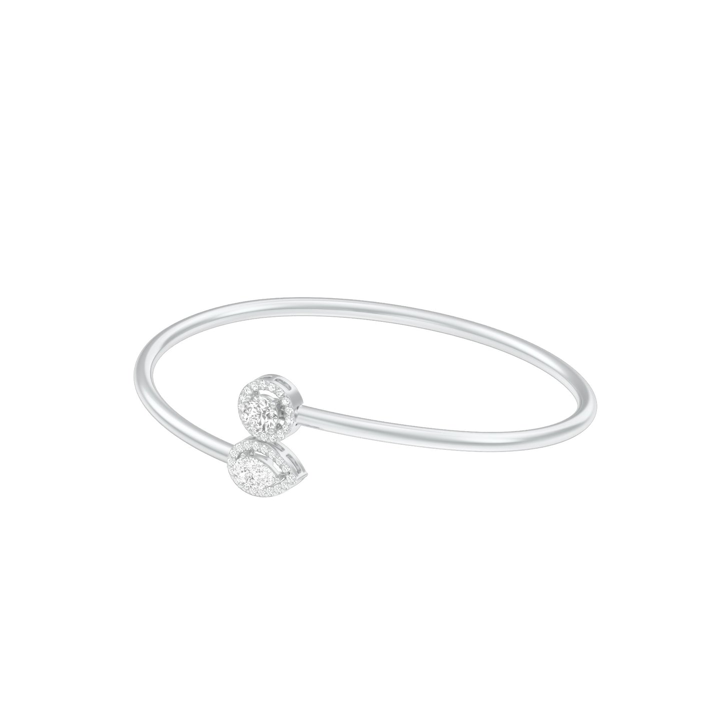 KI-BG00003 18 KT / White Gold