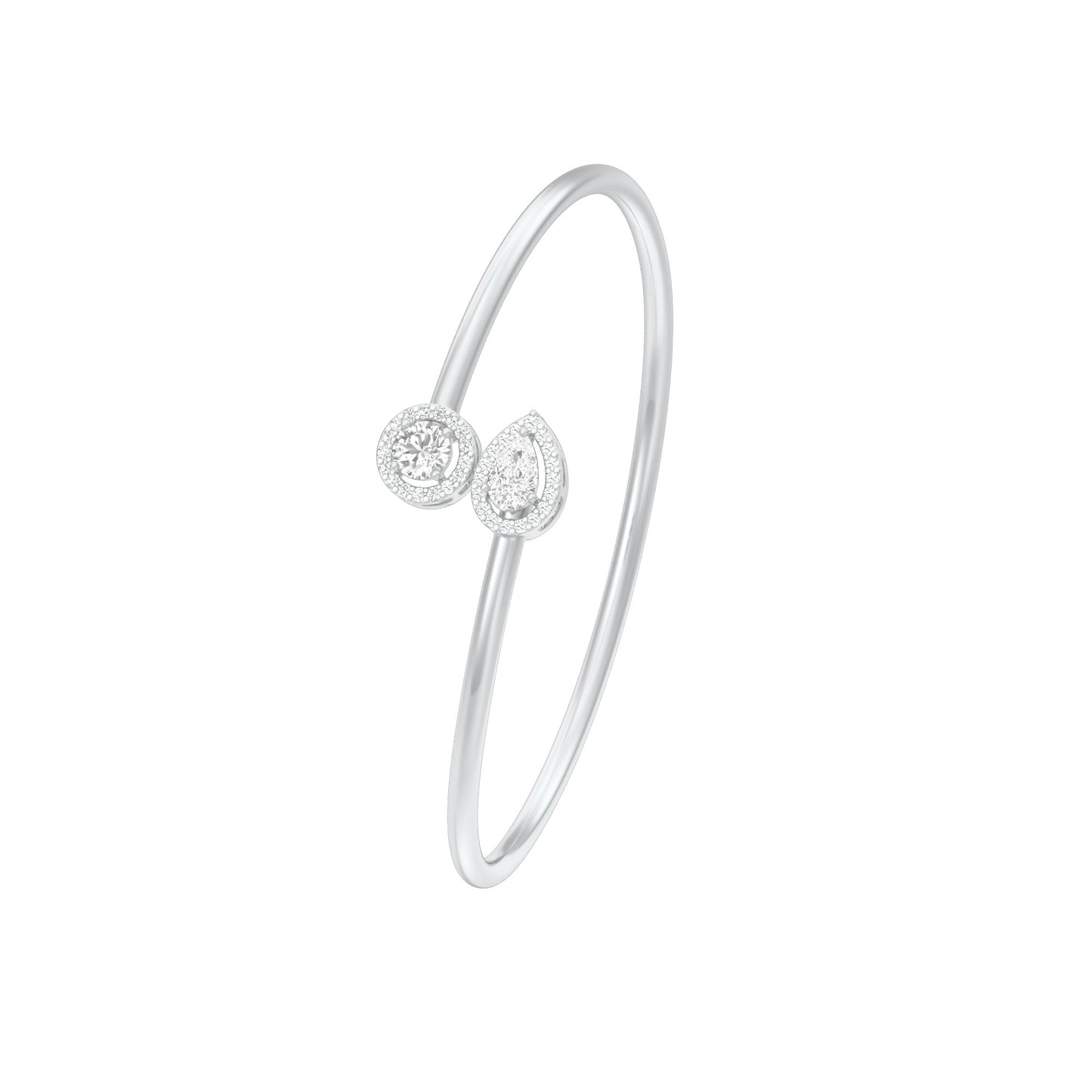 KI-BG00003 18 KT / White Gold