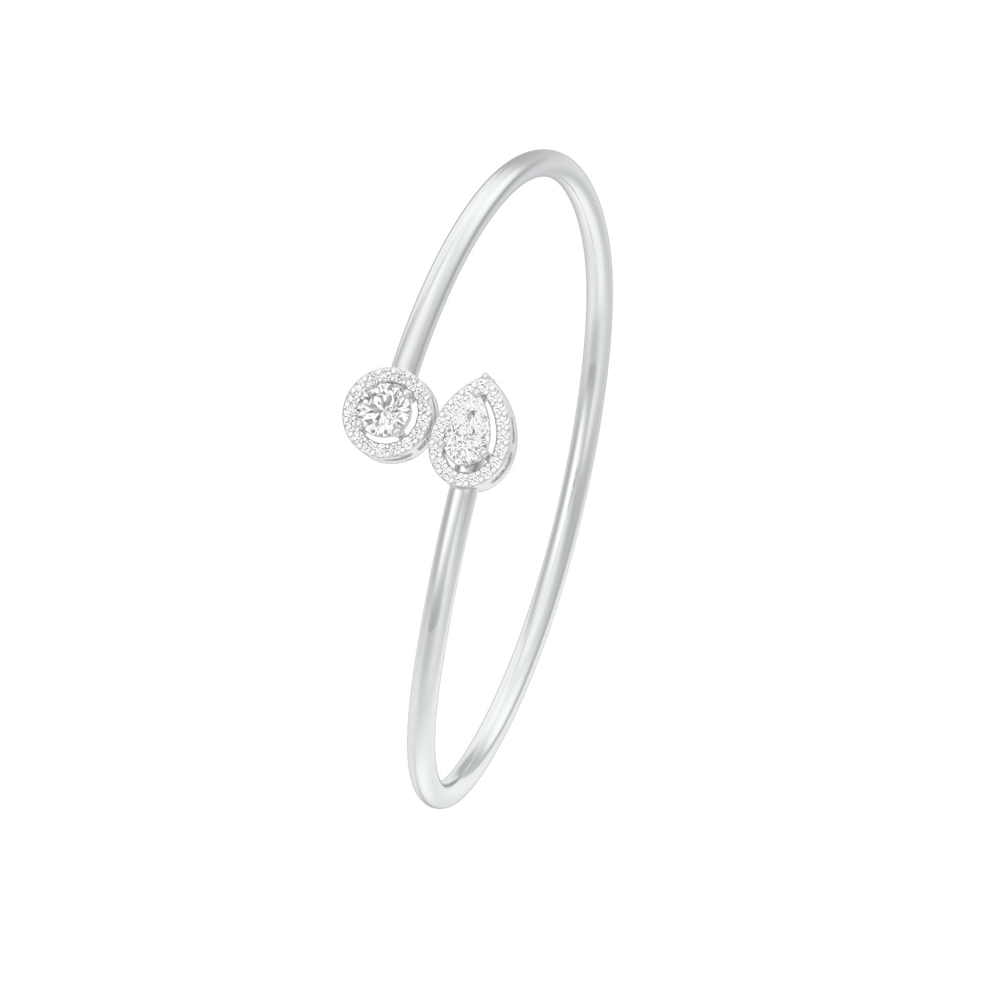 KI-BG00003 18 KT / White Gold