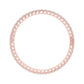 Lucent Flow Diamond Openable Bangle 18 KT / Rose Gold