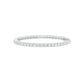 Lucent Flow Diamond Openable Bangle 18 KT / White Gold