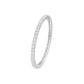 Lucent Flow Diamond Openable Bangle 18 KT / White Gold