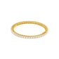 Lucent Flow Diamond Openable Bangle 18 KT / Yellow Gold
