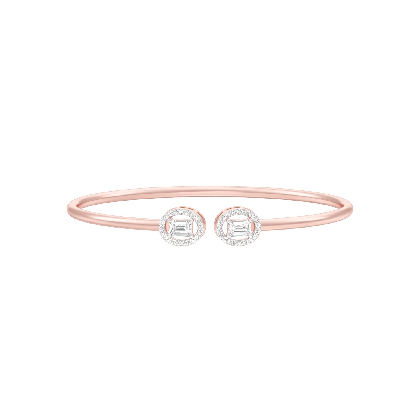 Lustra Flex Diamond Flexi Bracelet 18 KT / Rose Gold
