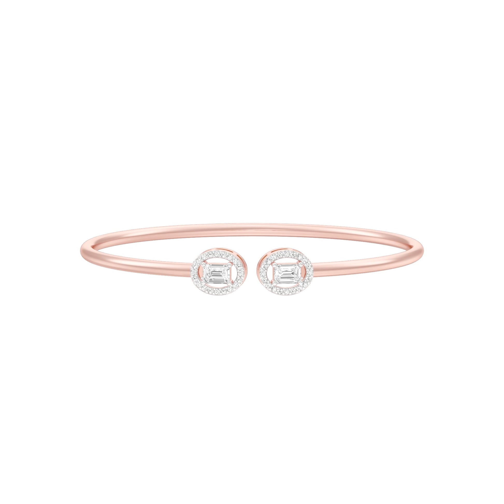 Lustra Flex Diamond Flexi Bracelet 18 KT / Rose Gold