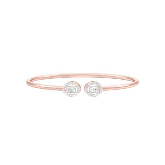 Lustra Flex Diamond Flexi Bracelet 18 KT / Rose Gold