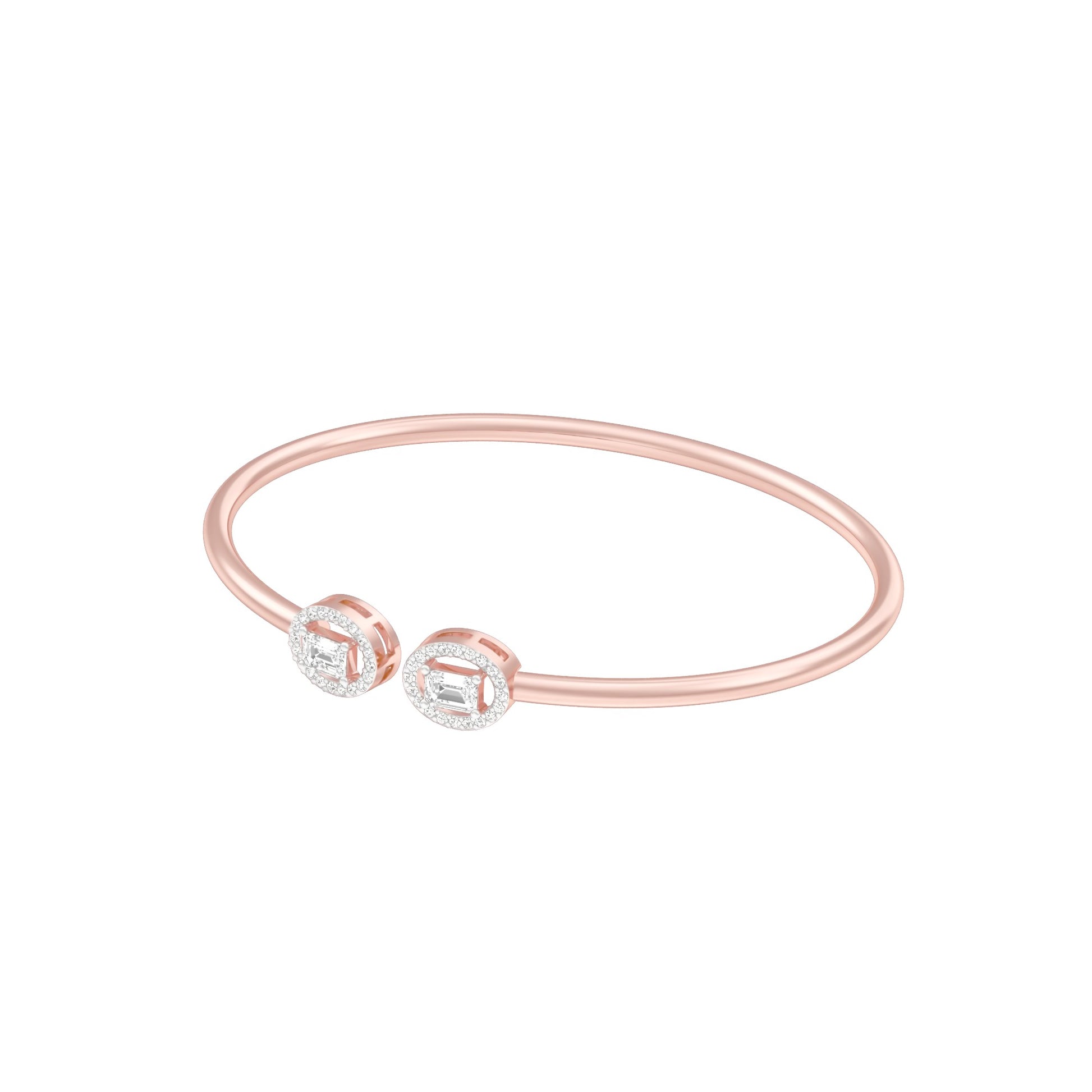 Lustra Flex Diamond Flexi Bracelet 18 KT / Rose Gold