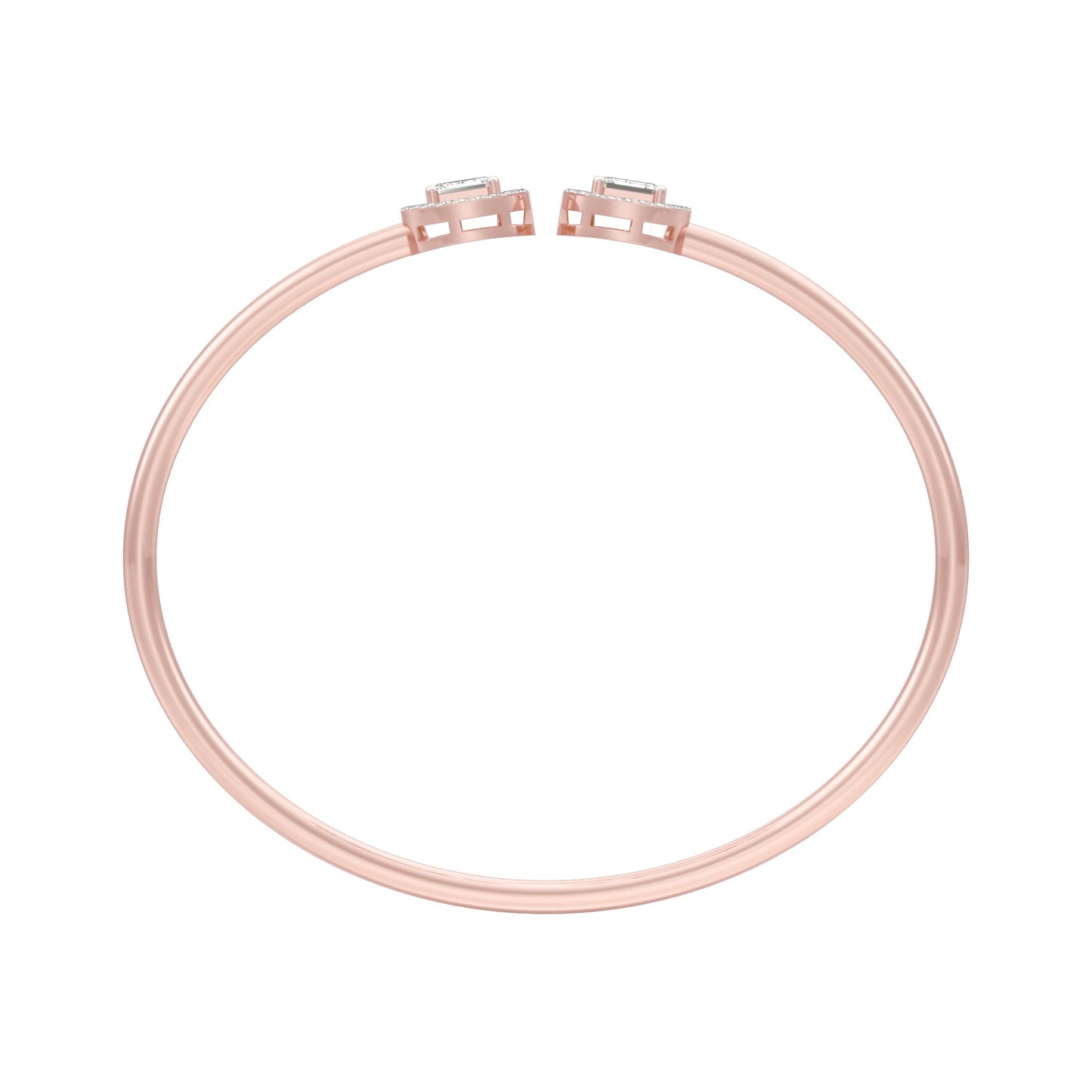 Lustra Flex Diamond Flexi Bracelet 18 KT / Rose Gold