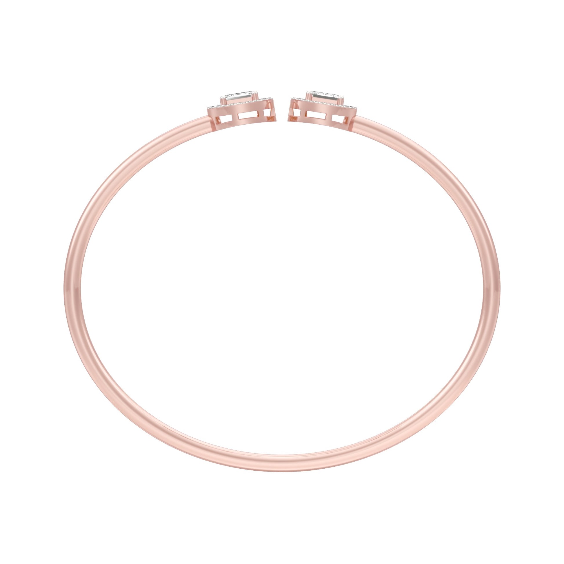 Lustra Flex Diamond Flexi Bracelet 18 KT / Rose Gold