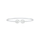 Lustra Flex Diamond Flexi Bracelet 18 KT / White Gold