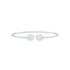 Lustra Flex Diamond Flexi Bracelet 18 KT / White Gold