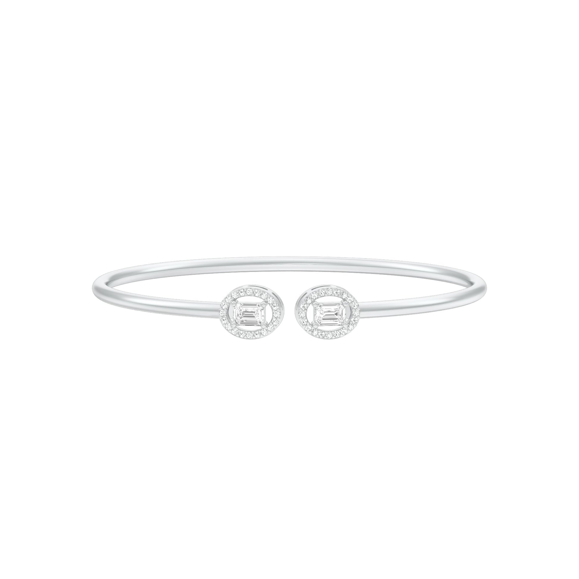 Lustra Flex Diamond Flexi Bracelet 18 KT / White Gold