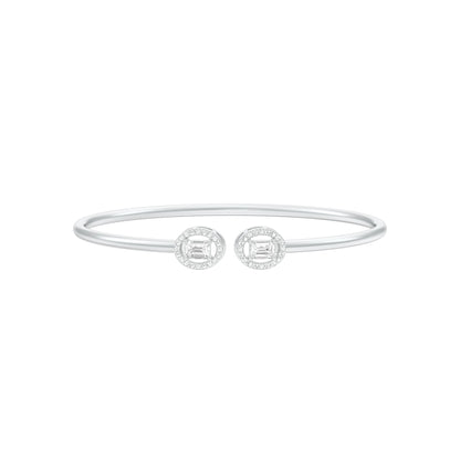 Lustra Flex Diamond Flexi Bracelet 18 KT / White Gold