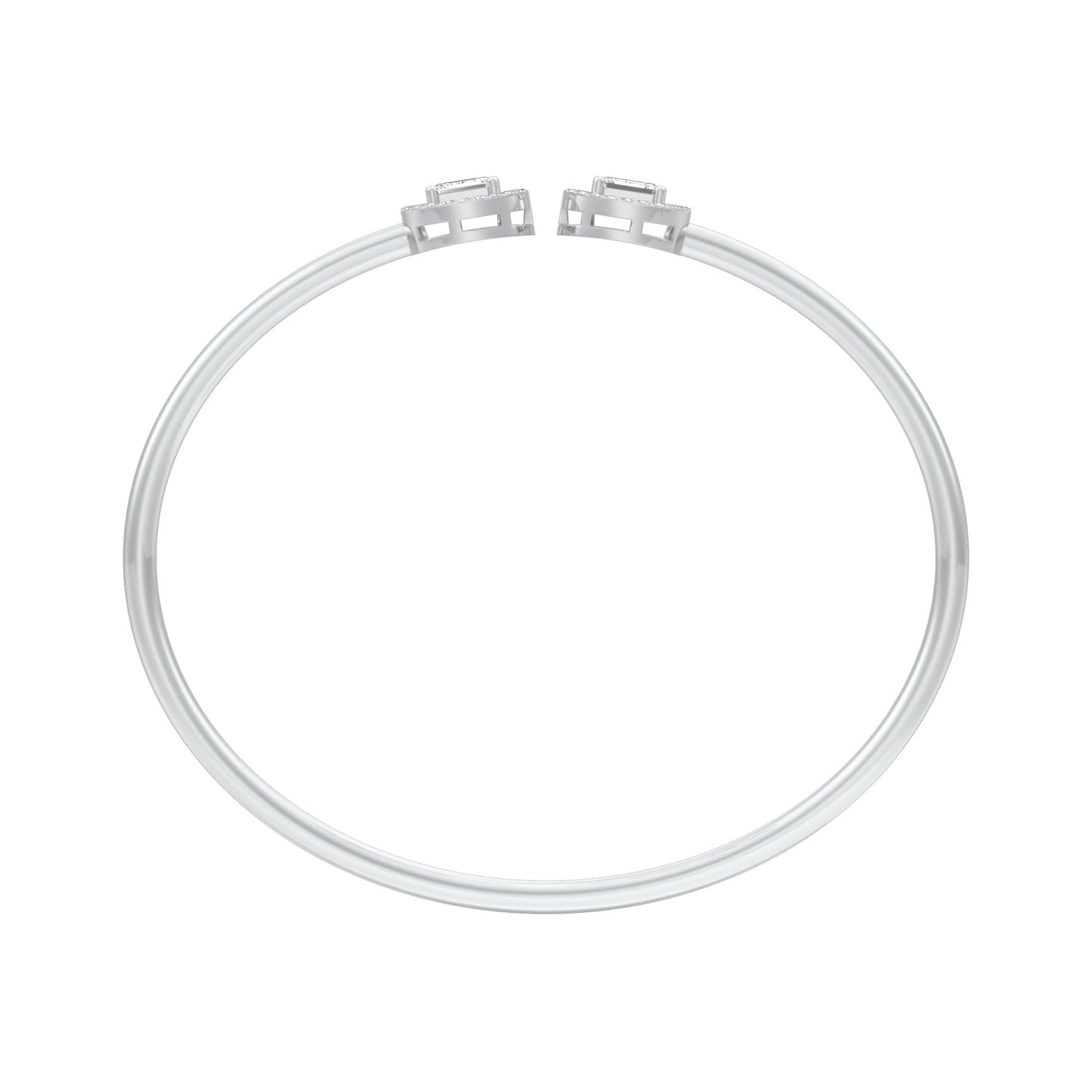 Lustra Flex Diamond Flexi Bracelet 18 KT / White Gold