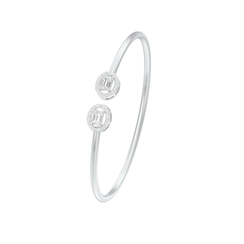 Lustra Flex Diamond Flexi Bracelet 18 KT / White Gold