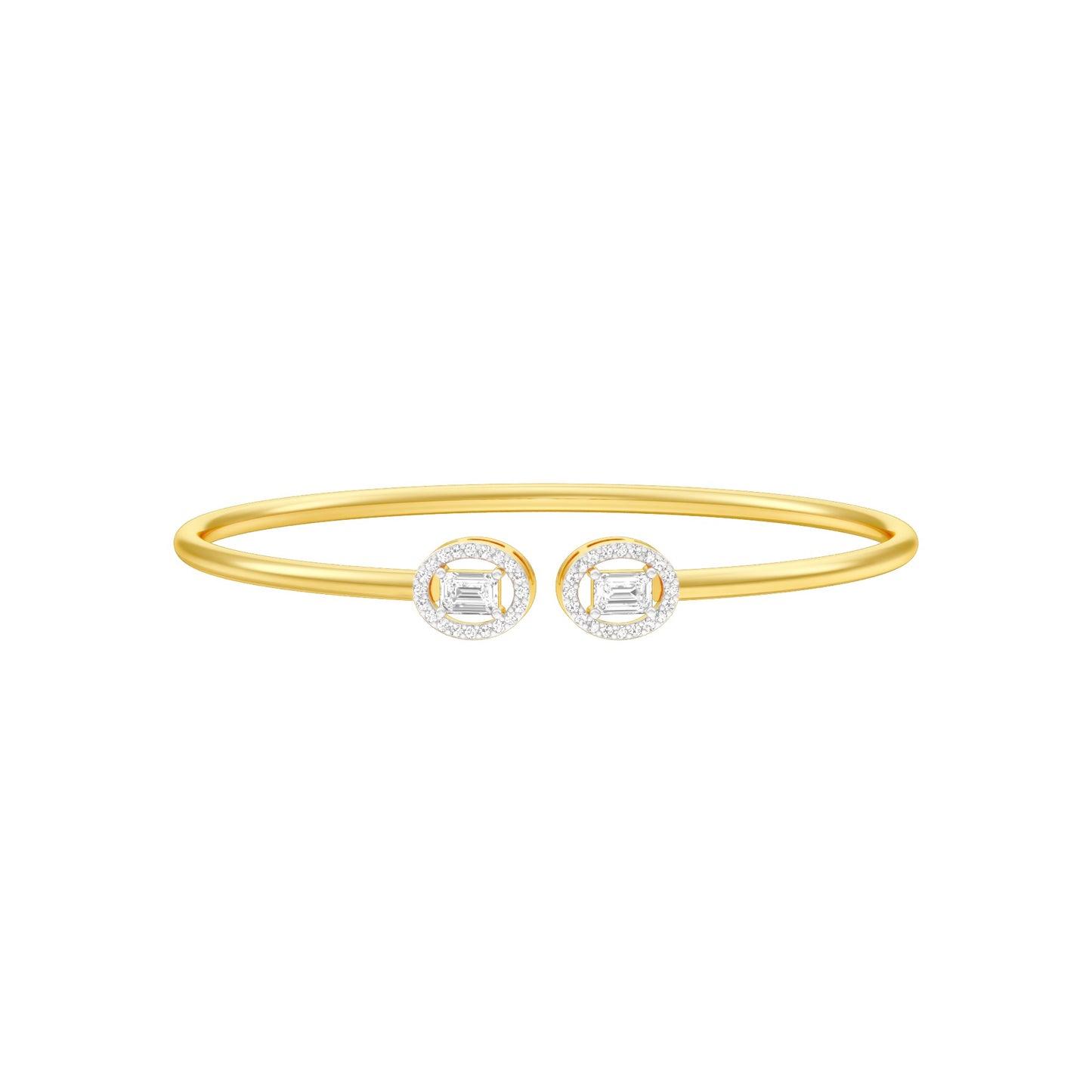 Lustra Flex Diamond Flexi Bracelet 18 KT / Yellow Gold