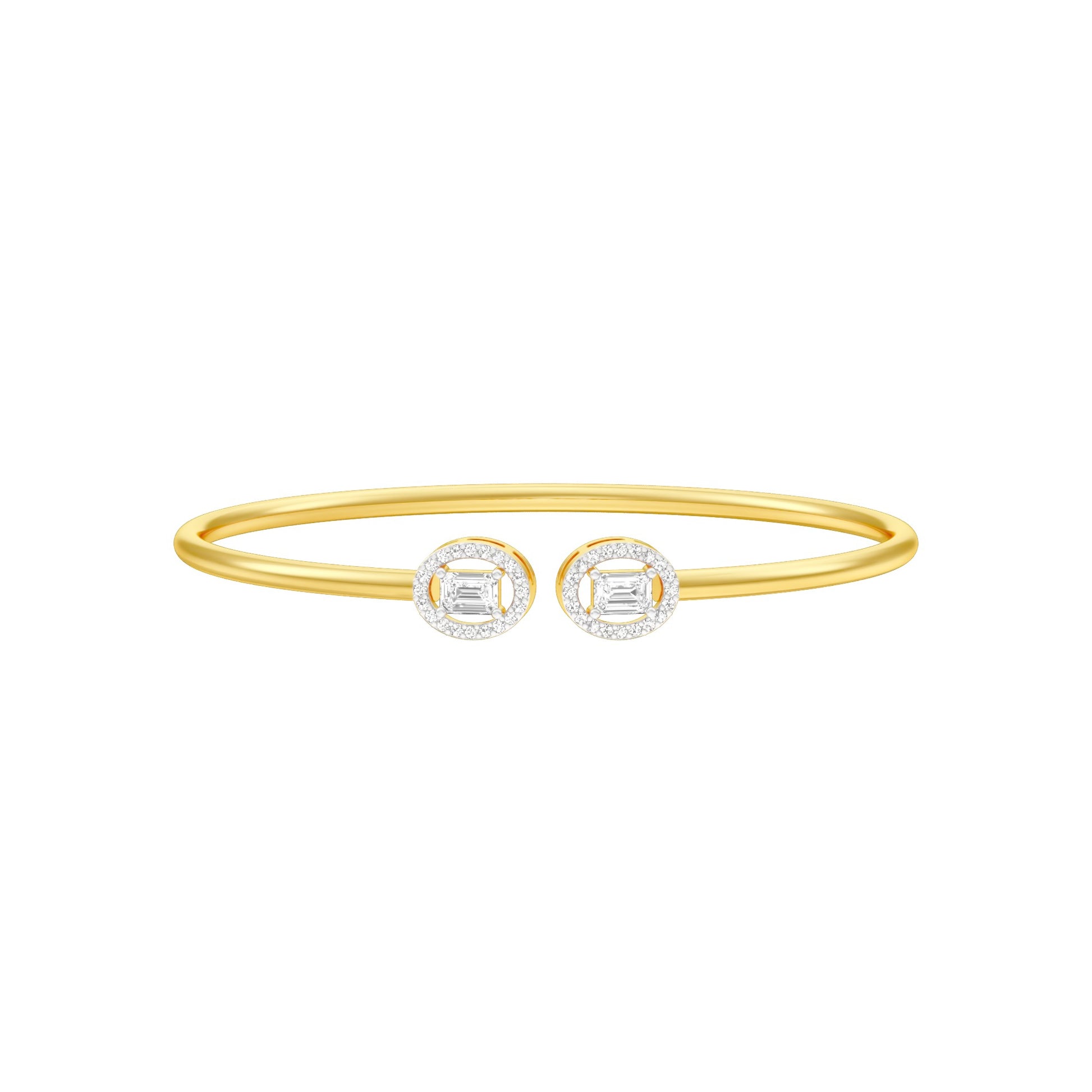 Lustra Flex Diamond Flexi Bracelet 18 KT / Yellow Gold
