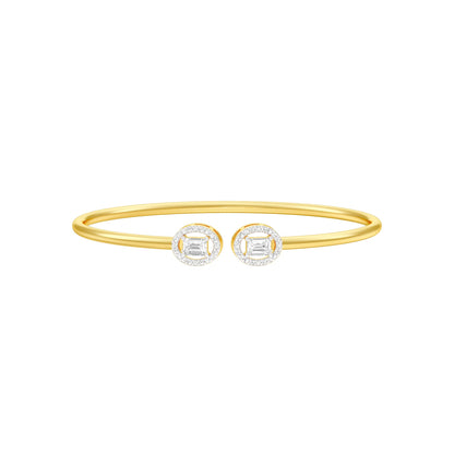 Lustra Flex Diamond Flexi Bracelet 18 KT / Yellow Gold