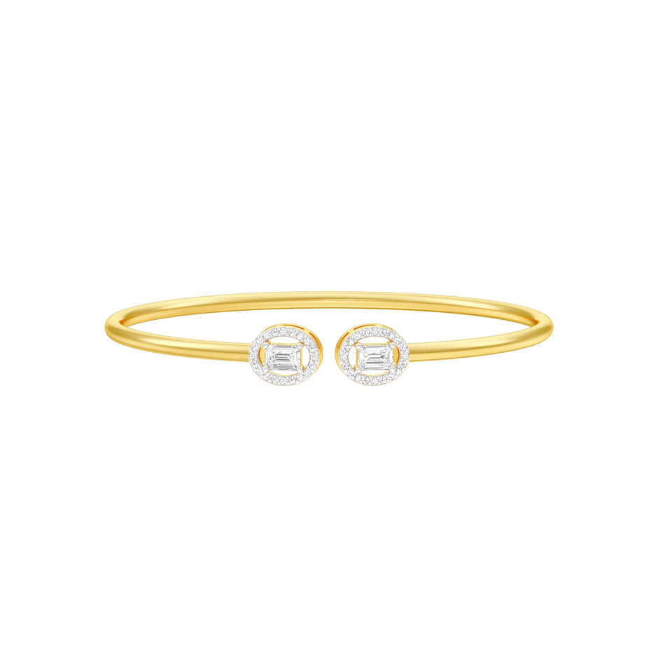 Lustra Flex Diamond Flexi Bracelet 18 KT / Yellow Gold