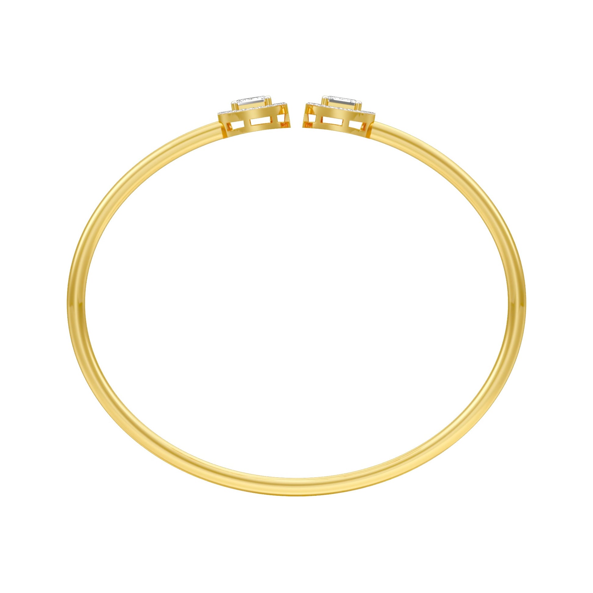 Lustra Flex Diamond Flexi Bracelet 18 KT / Yellow Gold
