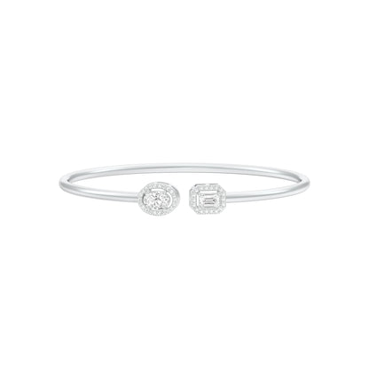 Soft Glow Diamond Flexi Bracelet 18 KT / White Gold