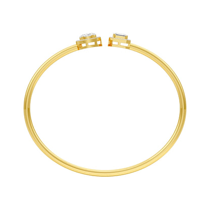 Soft Glow Diamond Flexi Bracelet 18 KT / Yellow Gold