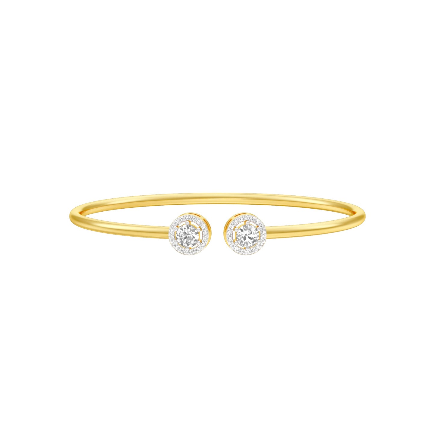 NovaBand Diamond Flexi Bracelet 18 KT / Yellow Gold