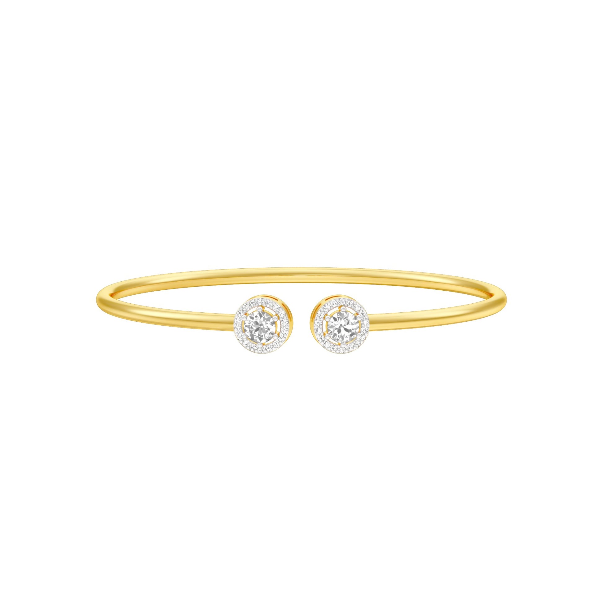 NovaBand Diamond Flexi Bracelet 18 KT / Yellow Gold