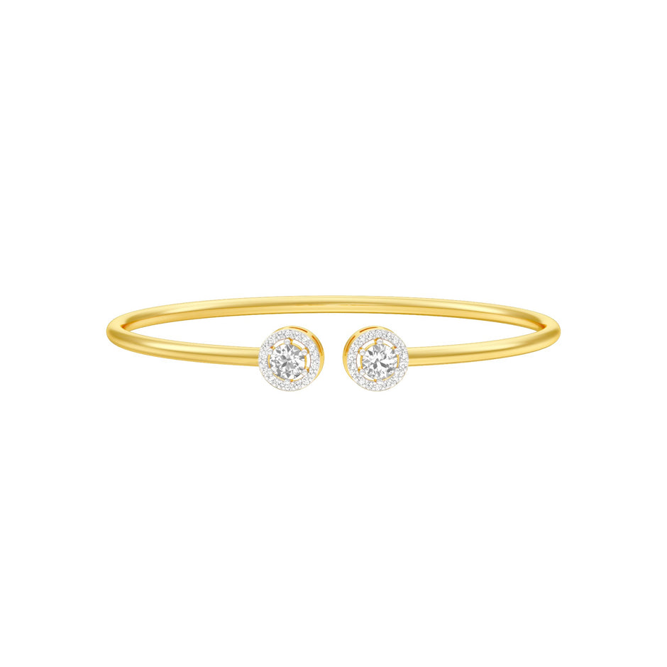 NovaBand Diamond Flexi Bracelet 18 KT / Yellow Gold