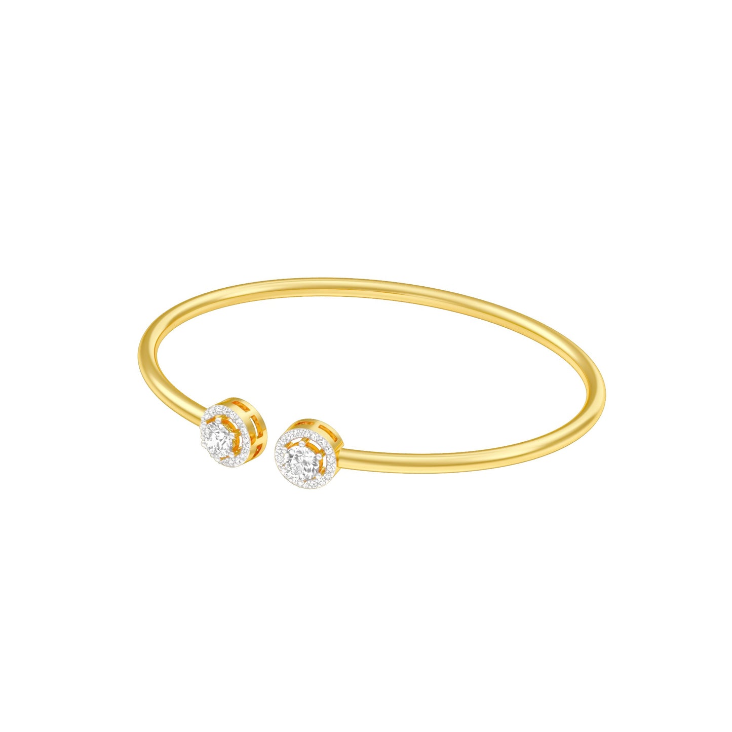 NovaBand Diamond Flexi Bracelet 18 KT / Yellow Gold
