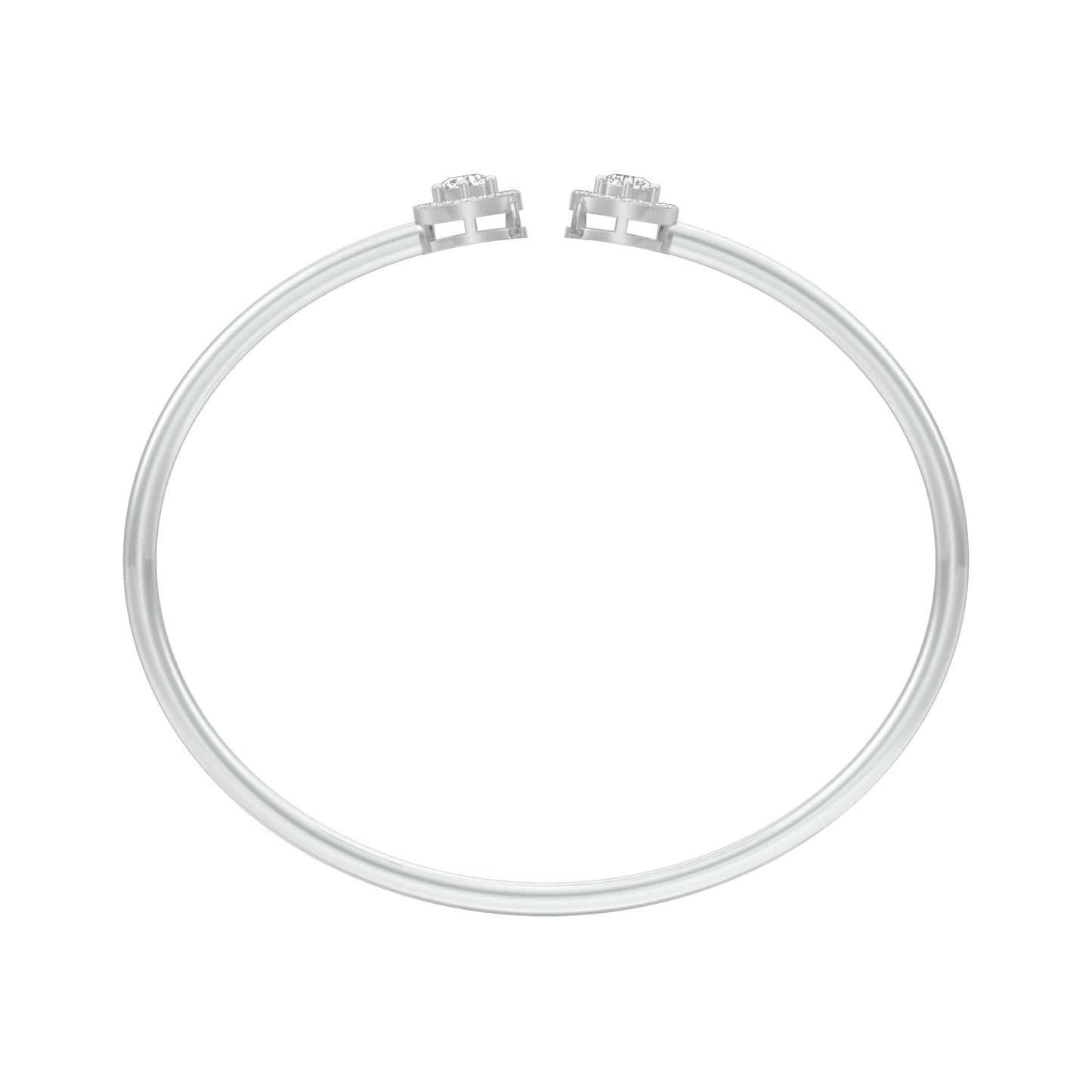 KI-BG00046-030 18 KT / White Gold